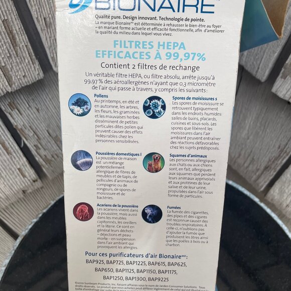 Bionaire Hepa Filter C New A1230H - Picture 2 of 4